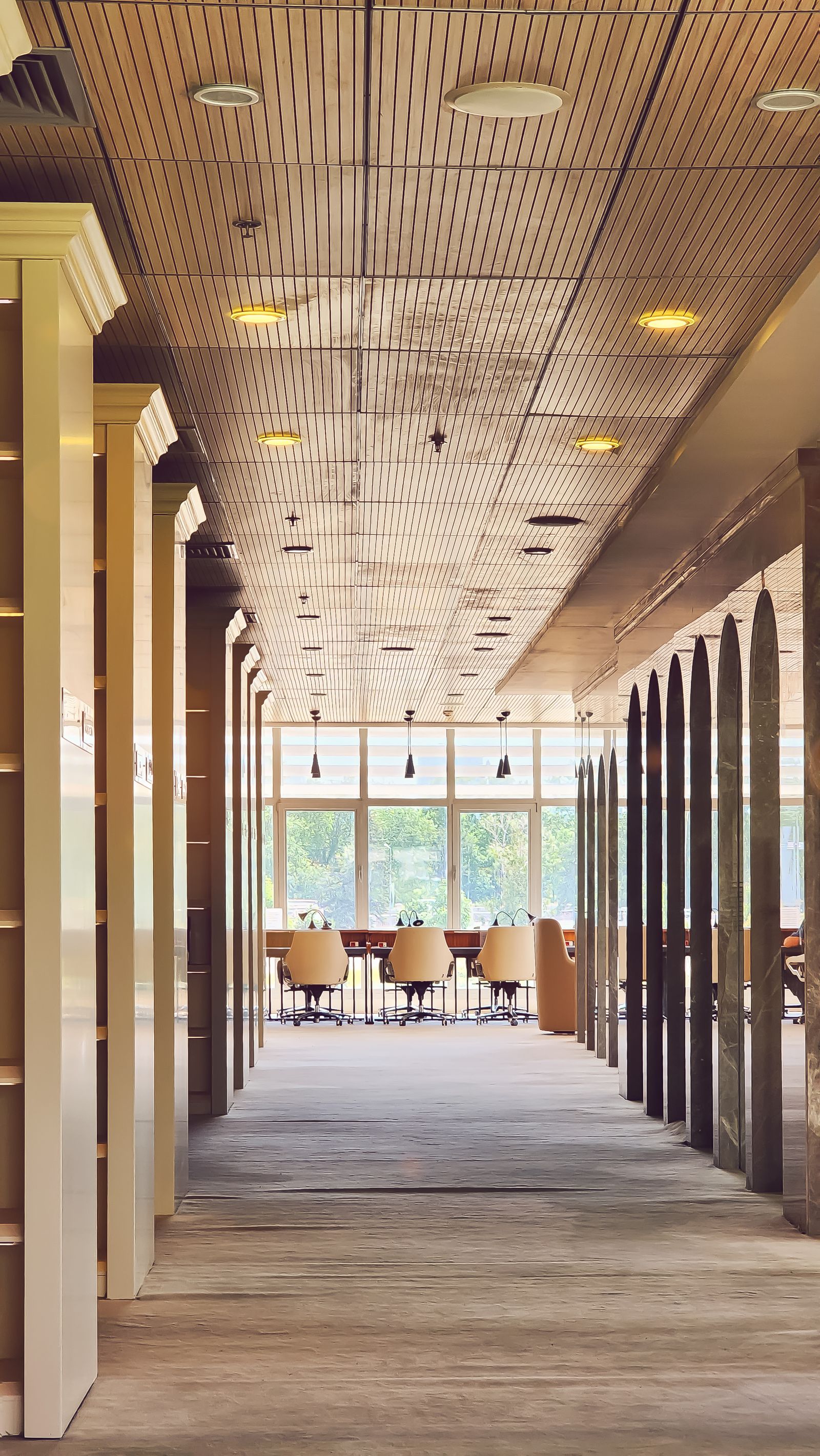 Ankara'da modern ofis iç mekânı